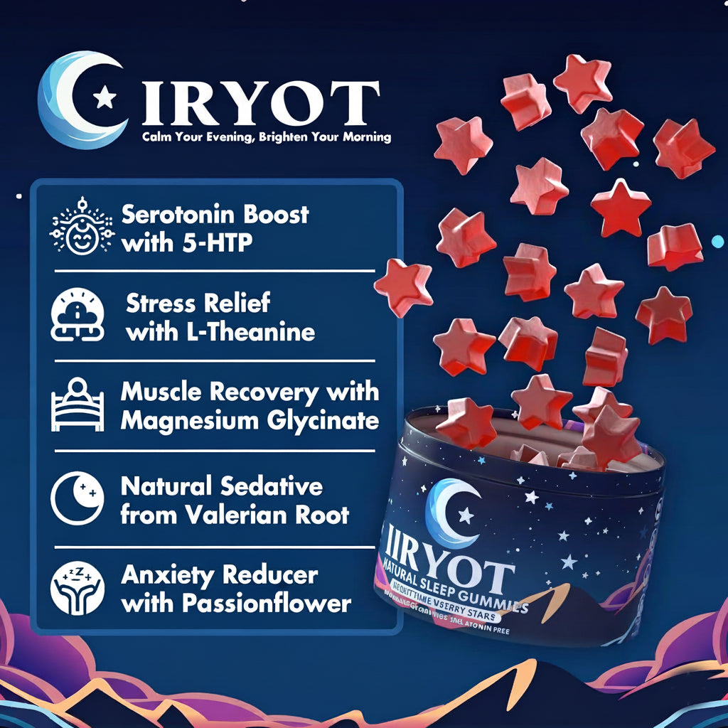 IRYOT - Natural Sleep Gummies